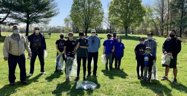 Official Website Of East Windsor Township New Jersey East Windsor Township And The Watershed Institute Participated In Stream Cleanup At Etra Lake Park